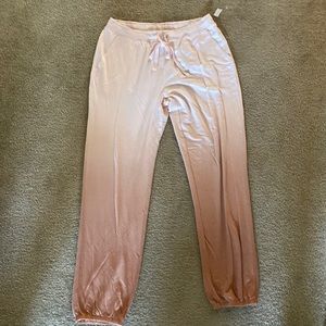 Ombré soft gap joggers